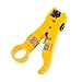 Findway Coaxial Cable Stripper Coax Stripping Hand Tool for RG59/6/7/11 CAT 5E CAT 6