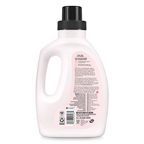 Love Home and Planet Concentrated Laundry Detergent Rose Petal & Murumuru 40 oz, 2 Pack - //coolthings.us