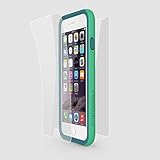 RhinoShield CrashGuard Slim Impact Bumper Bundle for iPhone 6 Plus/6s Plus, Green (Includes: Bumper, Front Screen Protector)