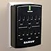 SANUS On-Wall Low Profile 1080J Fireproof Surge Protector with 6 AC Outlets & 3 Lines of Protection - Includes Power Signal Filtering Black
