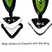SKG 6 IN 1 Multifunctional Non-Chemical 212F Hot Steam Mops & Carpet and Floor Cleaning Machines (6 Kinds Of Accessories Clean Tools & 3 Pads Included) - 1500W Powerful Floor Steamer Cleaners Machine