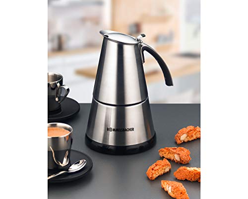 ROMMELSBACHER EKO 364/E Espressokocher elektrisch (2-4 Tassen, 250ml Füllmenge, 2 Edelstahl-Filtereinsätze… – Bild 3