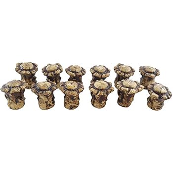 Old River Antler Drawer Cabinet Knobs 4 Pack 2 Sizes Of