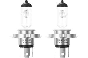 MA ERBIAN HS1 12V 35/35W PX43T Halogen bulb High and Low beam Motorcycle headlight bulb Suitable for 49cc 50cc 110cc 125cc 15