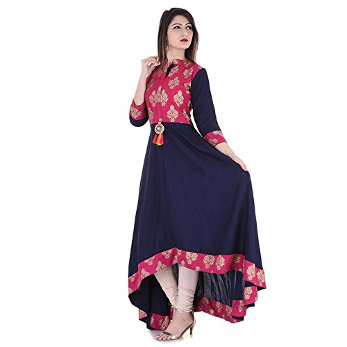 stylum flared multicolor printed women kurta