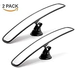 OtoLiman 1 Pack Universal Car 250mm Panoramic Interior Rearview Mirror/Removable Suction Cup/for All Cars/Convex Wide Angle Rear View