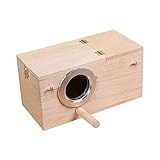 Hurricom Pet Wood Cage,Parakeet Nesting Box, Bird