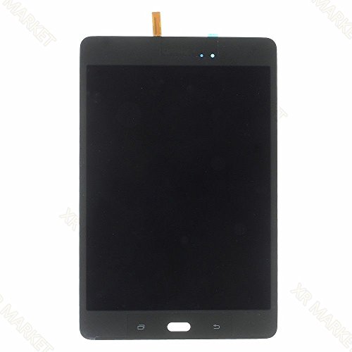 XR MARKET Compatible Samsung Galaxy SM-T350 Screen Replacement, LCD Display Touch Digitizer Assembly Part for Tab A 8.0 SM-T350 WiFi Version(Black)