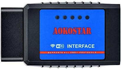 Aokostar WIFI Wireless ELM327 OBD2 OBDII Auto Diagnostic Scanner Tool Can Work on Android &amp; IOS phones/Ipad/Macbook/Windows PC
