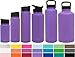 Simple Modern 22oz Water Bottle, Insulated Reusable Wide Mouth Stainless Steel Metal Flask with Flip Lid, Lilac
