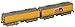 Kato USA Model Train Products N Scale Union Pacific Water Tender 2-Car Set