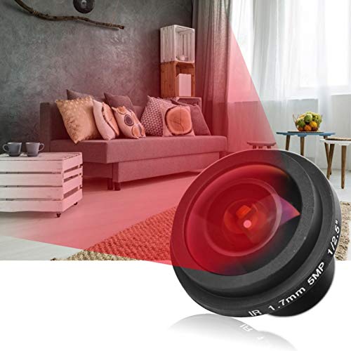 5mp 1.7mm 170 ° Groothoeklens Beveiliging Fisheye View Fisheye-cameralens voor CCTV-camera - Image 5