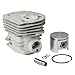 Max Motosports Cylinder Piston Rebuild Kit Assembly for Husqvarna 350 346 351 353 Chainsaw 44mm primary