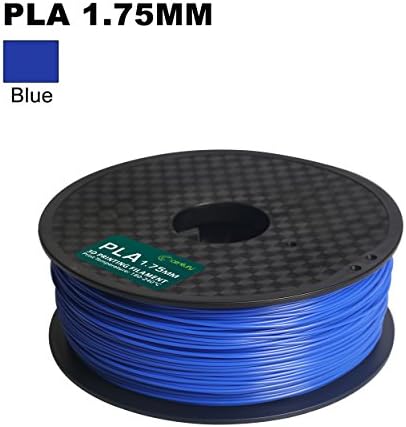 Century 3D PLA Printer Filament 1.75mm 1kg spool 2.2 pounds Dimensional Accuracy +/- 0.05 mm (Blue)