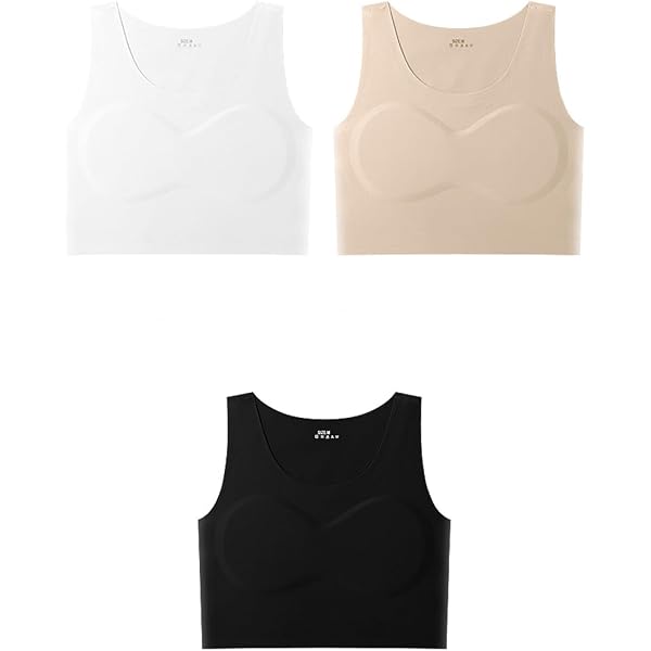 Kreeqe Tomboy Transgenre FTM Poitrine Binder Zip Up Respirant Demi-Binder Bra - Maille Été