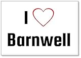 I Love Barnwell, fridge magnet