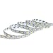 ALITOVE DC 24V 32.8ft 5050 SMD LED Flexible Strip Light Warm White 10M 600 LEDs 60LEDs/M IP65 Waterproof LED Rope Light Strips for Home Garden Commercial Area Lighting