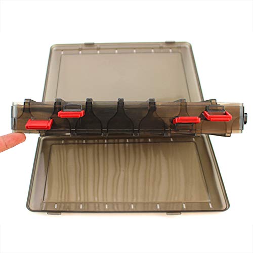 Demarkt wasserdichte Köderbox für Spoons, Spinner, Blinker und Fliegen - Passt in Jede Jacke Oder Tasche, Wasserdicht… – Bild 5