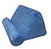 Plush Tablet Wedge Pillow Angled Cushion Lap Stand (Blue)