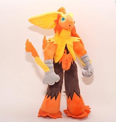 New Pokemon Center XY Mega Blaziken Stuffed Animal Plush Doll 10"