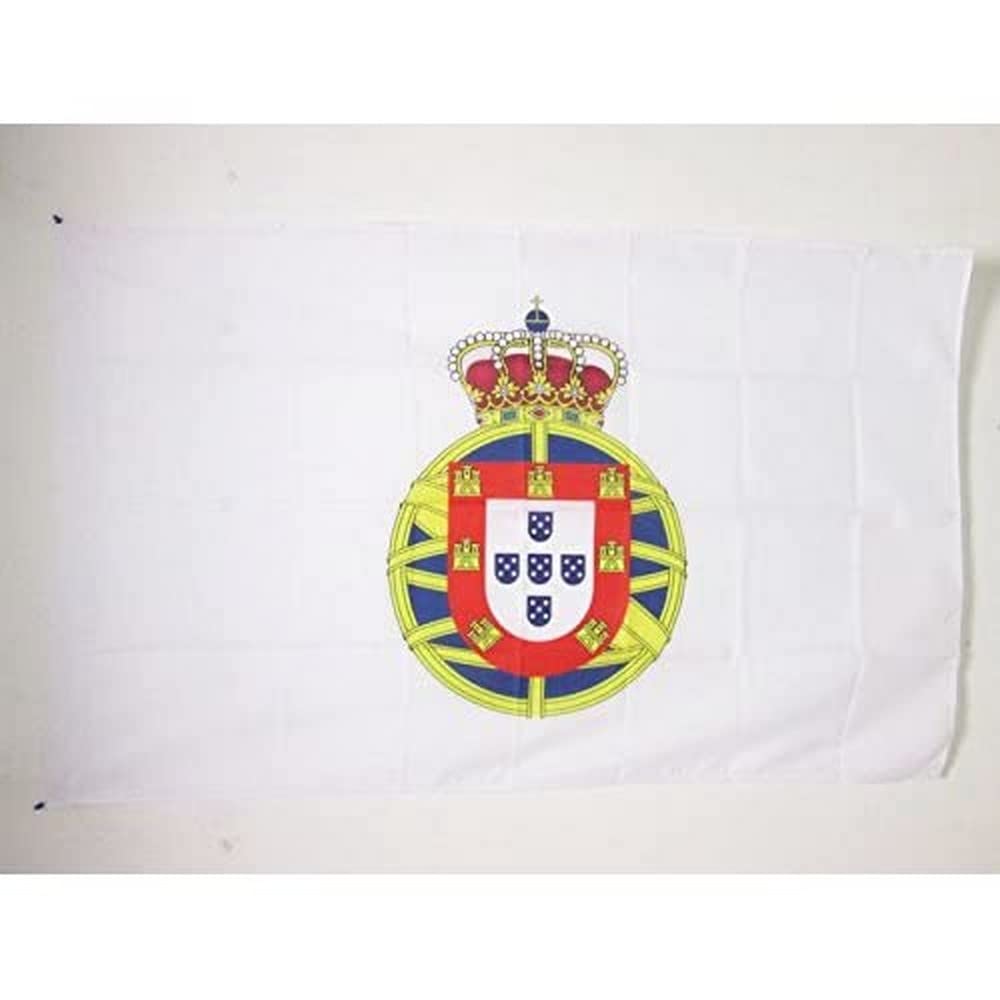 AZ FLAG - Portuguese Empire 1415-2002 Flag - 3x5 Ft - Portuguese Overseas Banner with Sleeve - 100% Polyester - Fade Resistant - Vivid Colors - 3' x 5' Feet - 150x90 Cm