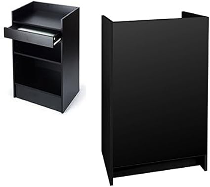 Amazon Com Only Garment Racks Black Melamine Register Stand 24 X