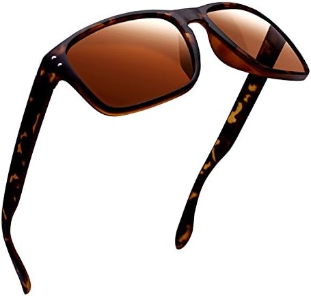 Polarized Sunglasses for Men Women Driving Fishing Unisex Vintage Rectangular Sun Glasses