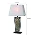 Kenroy Home 32227SL Free Fall Table Lamp with Natural Slate Finish, Rustic Style, 30