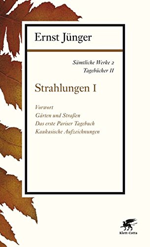 Download Samtliche Werke Band 2 Tagebucher Ii Strahlungen I Ernst Junger Pdf Escamerons