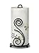 Spectrum Diversified Scroll DECO Paper Towel Holder, Black