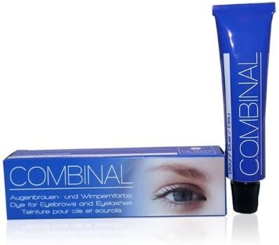 Combinal Dye for Eyebrows and Eyelashes Blue Tint 15ml by Combinal