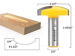 YONICO Horizontal Crown Router Bit 1-1/2-Inch