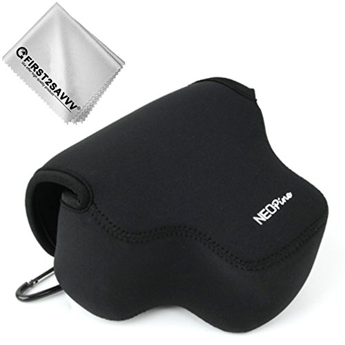 First2savvv Neoprene Camera Case Bag for Panasonic Lumix FZ80 FZ82 FZ85 FZ70 FZ72 FZ60 FZ62 FZ40 FZ 20 FZ300 FZ330 FZ200 FZ100 FZ150 Canon PowerShot SX60 + Cleaning cloth QSL-FZ80-01 First2savvv Neoprene Camera Case Bag for Panasonic Lumix FZ80 FZ82 FZ85 FZ70 FZ72 FZ60 FZ62 FZ40 FZ 20 FZ300 FZ330 FZ200 FZ100 FZ150 Canon PowerShot SX60 + Cleaning cloth QSL-FZ80-01