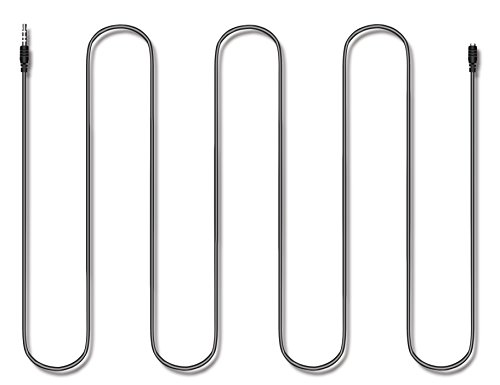 Whizzotech 6FT 4-Position 3.5mm Black Stereo TRRS Cell Phone Microphone Earphone Headset Extension Cable M/F Male to Femail, Audio Extension Cable for iPhone 6 Feet/2 Meters