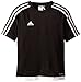 adidas Estro 15 Jersey (Little Big Kids), Black/White, Large
