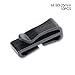 DYZD Multi-Size Webbing Ending Clip Quick Slip Keeper Connect Buckle for Backpack Bag Strap Management (25 mm)