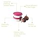 U-Konserve - Round Containers, Stainless Steel, Pack in Lunches, Picnics and Travel, Perfect for Nuts, Raisins, Hummus and Dips and More, Dishwasher Safe (Small, Magenta, Set of 2)