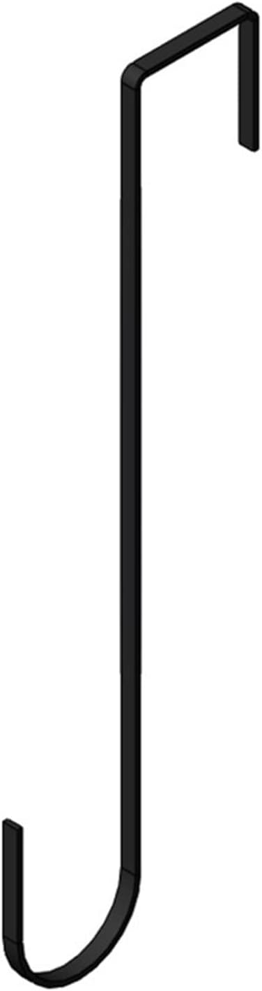 Wreath Hangers - TEMKIN Over The Door Hook 3PCS Door Hook Hangers Removable Storage Rack Organizer for Wreath Front Door Hanger Door Hanger Hooks