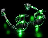 Flashing Dollar Sign Sunglasses