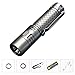Klarus Mi7 Titanium 700LM Mini Flashlight CREE XP-L LED 14500/AA Torch + Battery