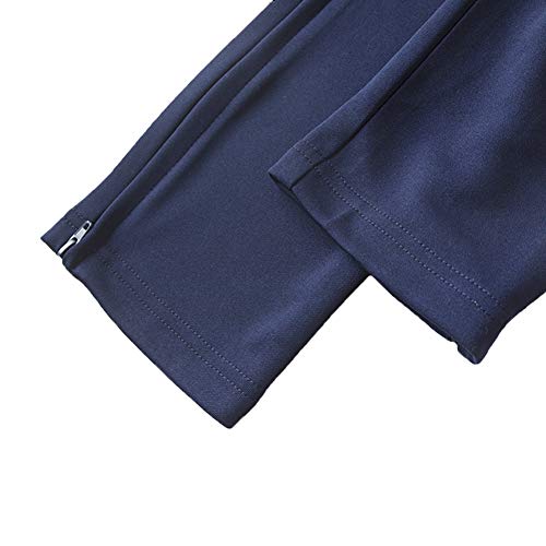 image for WIWOKOMO Youth Sweatpants Boys & Girls Athletic Training Pants Zipper 