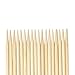 Whole Stix Bamboo Marshmallow Roasting Barbecue Sticks Extra Long Bamboo Skewers Perfect for Hot Dog Camping Bonfires 100% Biodegradable 150 Pc