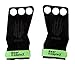 Bear KompleX 3 Hole Leather Hand Grips for Workouts, Pull-ups, Weightlifting, WOD Gymnastics, Crosstraining Palm Grips with Wrist Wraps, Hand Protection from Rips and Blisters,1 Pair