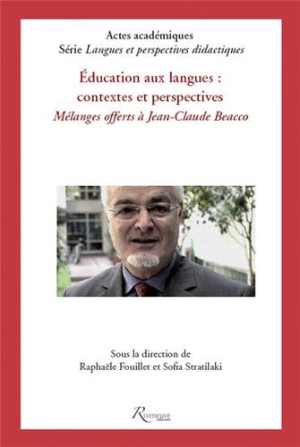 Éducation aux langues, contextes et perspectives