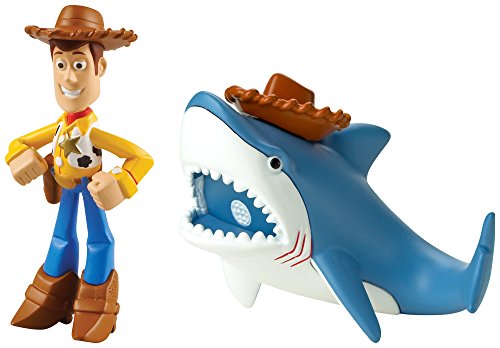 Disney/Pixar Toy Story 20th Anniversary Woody and Shark Figure Buddy 2-Pack