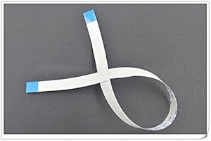 CEKASO Replacement Parts Power Reset Switch Ribbon Flex Cable For Playstation 2 PS2 30000 3000x 300xx 3W （7Pins x 25 cm)