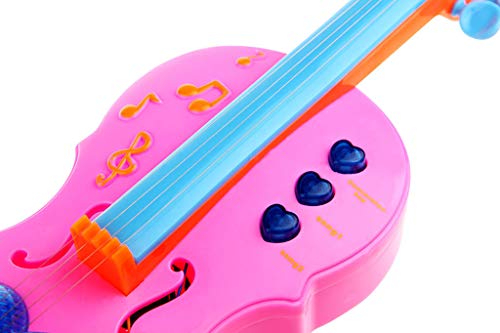 Beginner Music Electric Violin Light Educational Musical Instrument Toy for Kids - Thumbnail 6