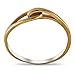 Loop Interlocking Ring, Plated 14K Gold Infinity Ring, Infinity Circles Linked Ring, Loop Ring, Linked Promise Ring