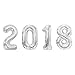 GOER 42 Inch 2026 Light Pink Foil Number Balloons for 2026 New Year Eve Festival Party Supplies Graduation Decorations