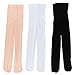 Ehdching Toddler Girls Ballet Dance Tights Little Kids Ultra Soft Footed Leggings Stockings Pantyhose